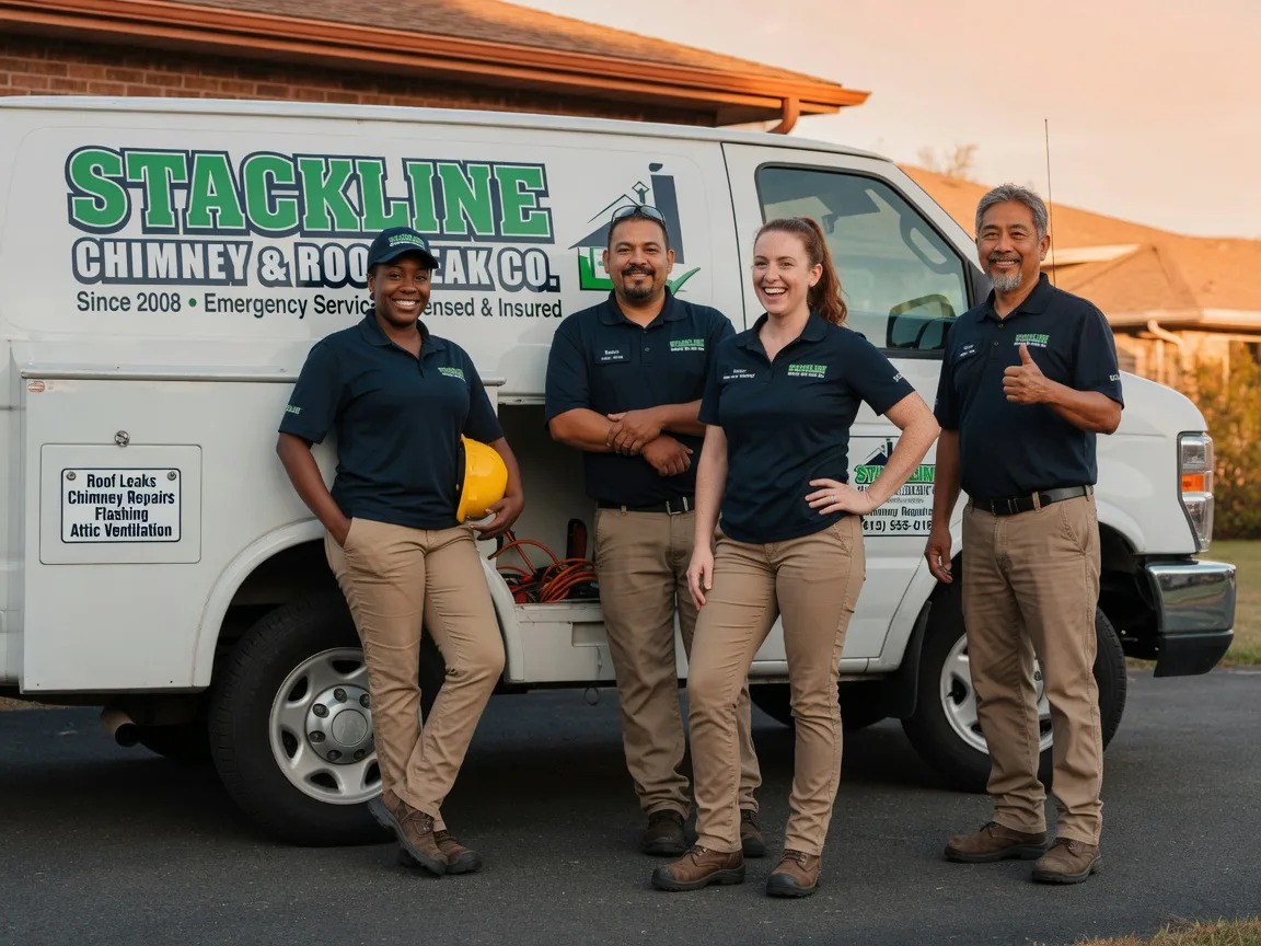 Chimney flashing repair company in Norfork, AR